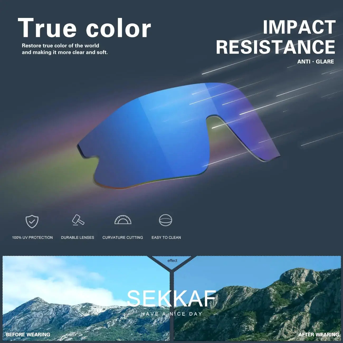 Youth Baseball Sunglasses for Boys & Girls | Softball Cycling Sports Sunglasses for Kids - Lightweight Frame | Age 6-12