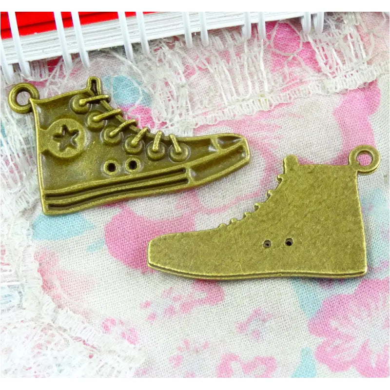 Zinc Alloy Antique Bronze Earrings Pendants