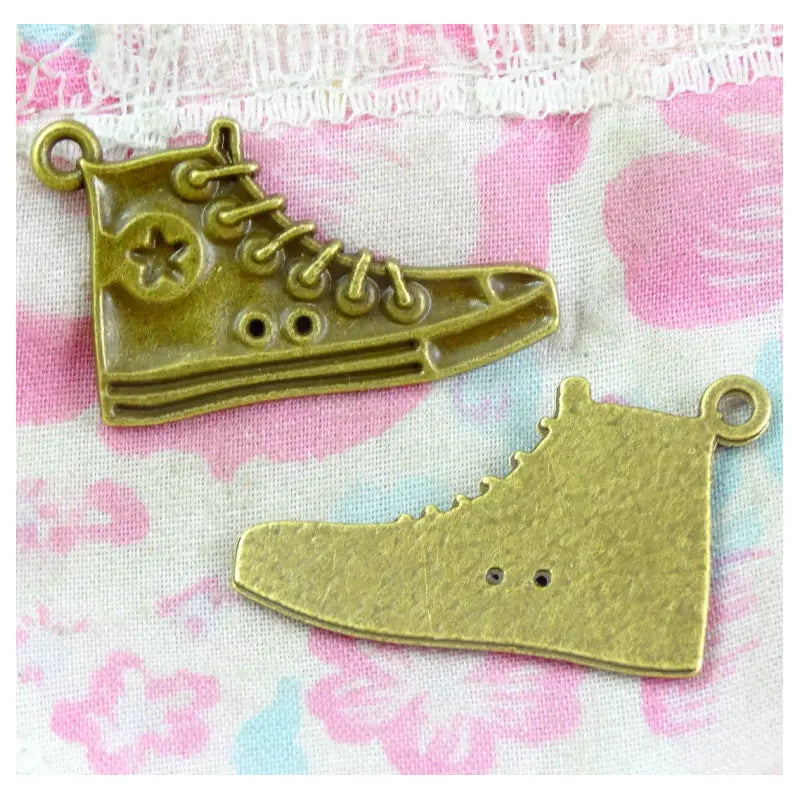 Zinc Alloy Antique Bronze Earrings Pendants