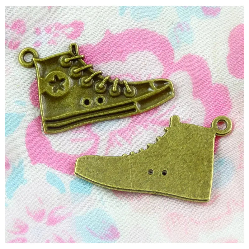Zinc Alloy Antique Bronze Earrings Pendants