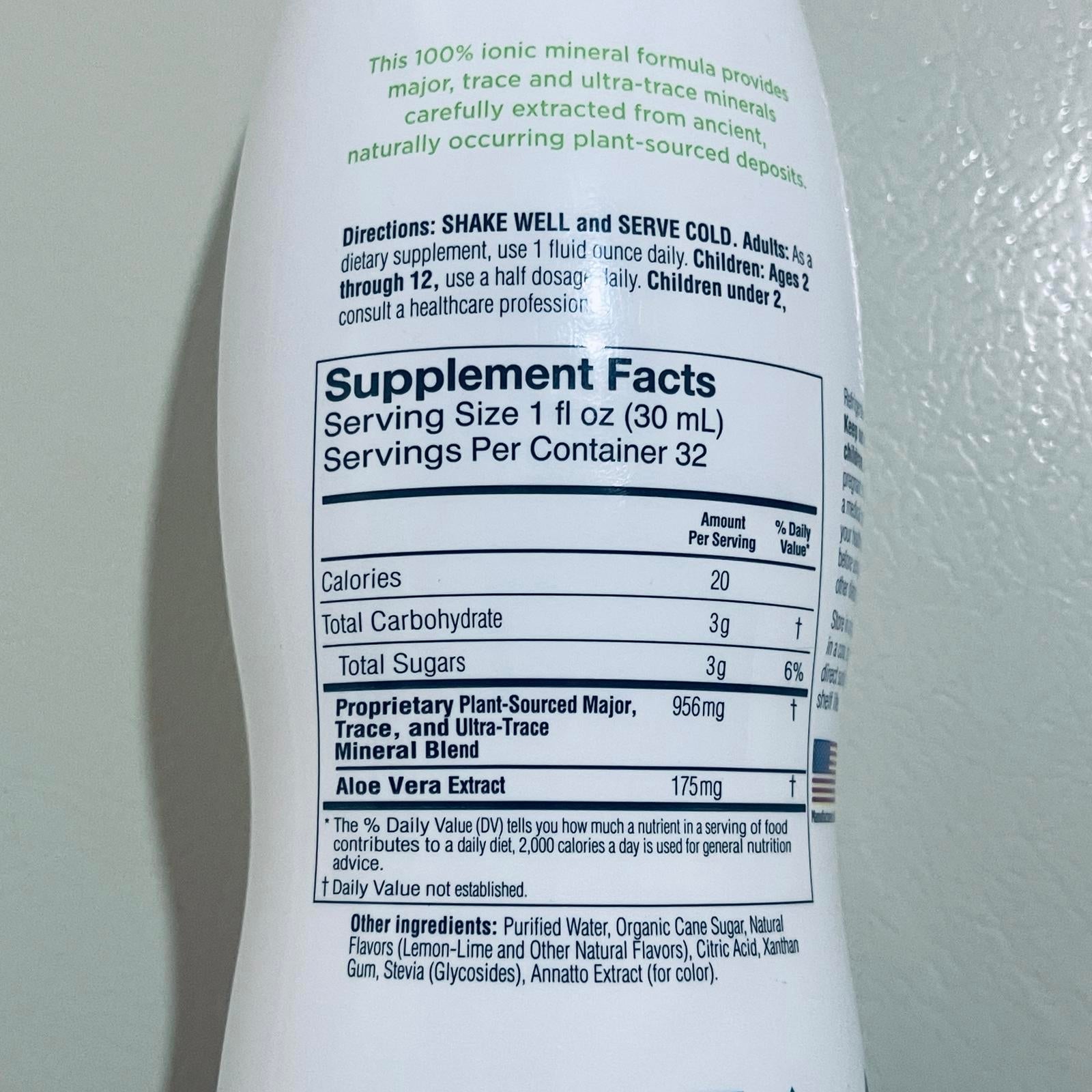 bodaPRO IONIC Ultra-Premium Essential Mineral Supplement 32 fl oz - EXPIRED