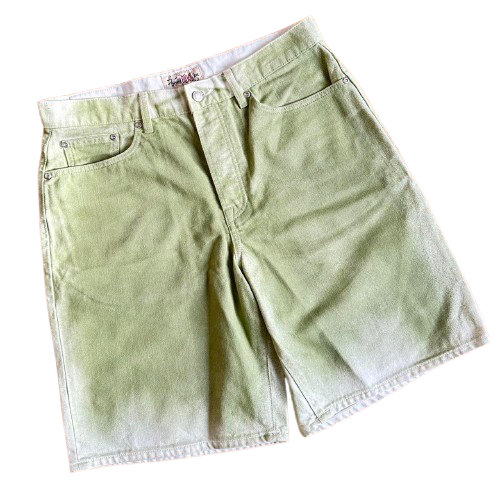 Stussy Spray Dye Big Ol' Short Olive