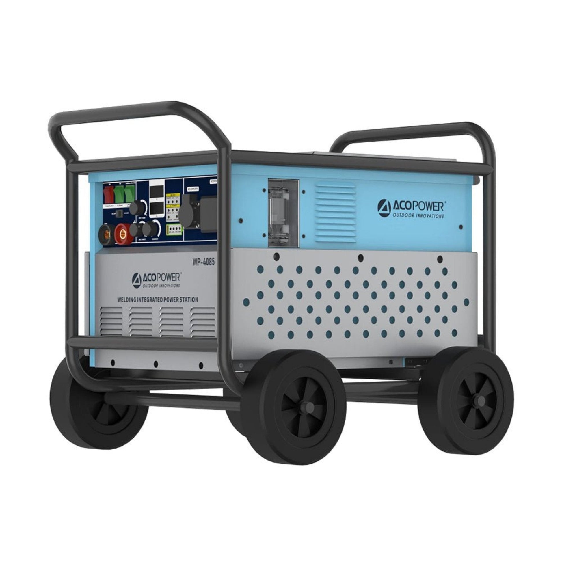 Acopower WP-4085 20A 8.5KWH Portable Industrial Rechargeable Power Station With AC120V/240V Inverter (SAK70389)