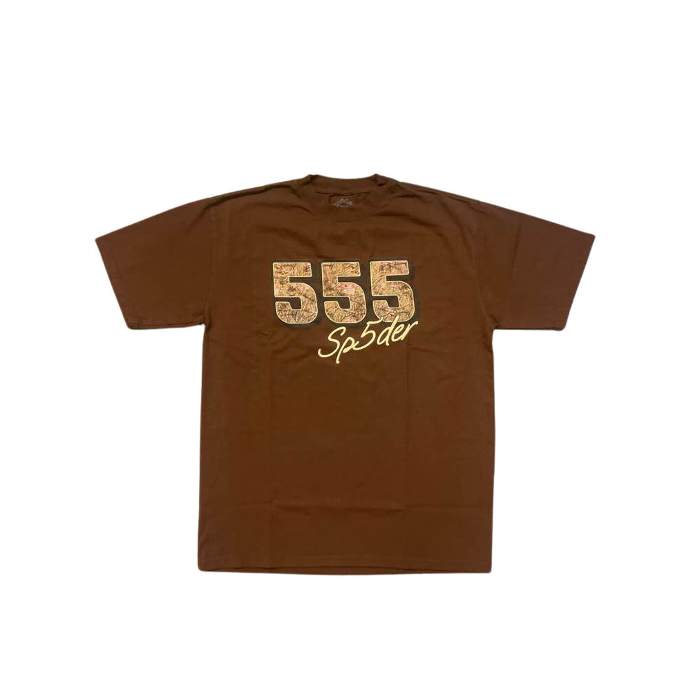 Sp5der 555 Tee Brown