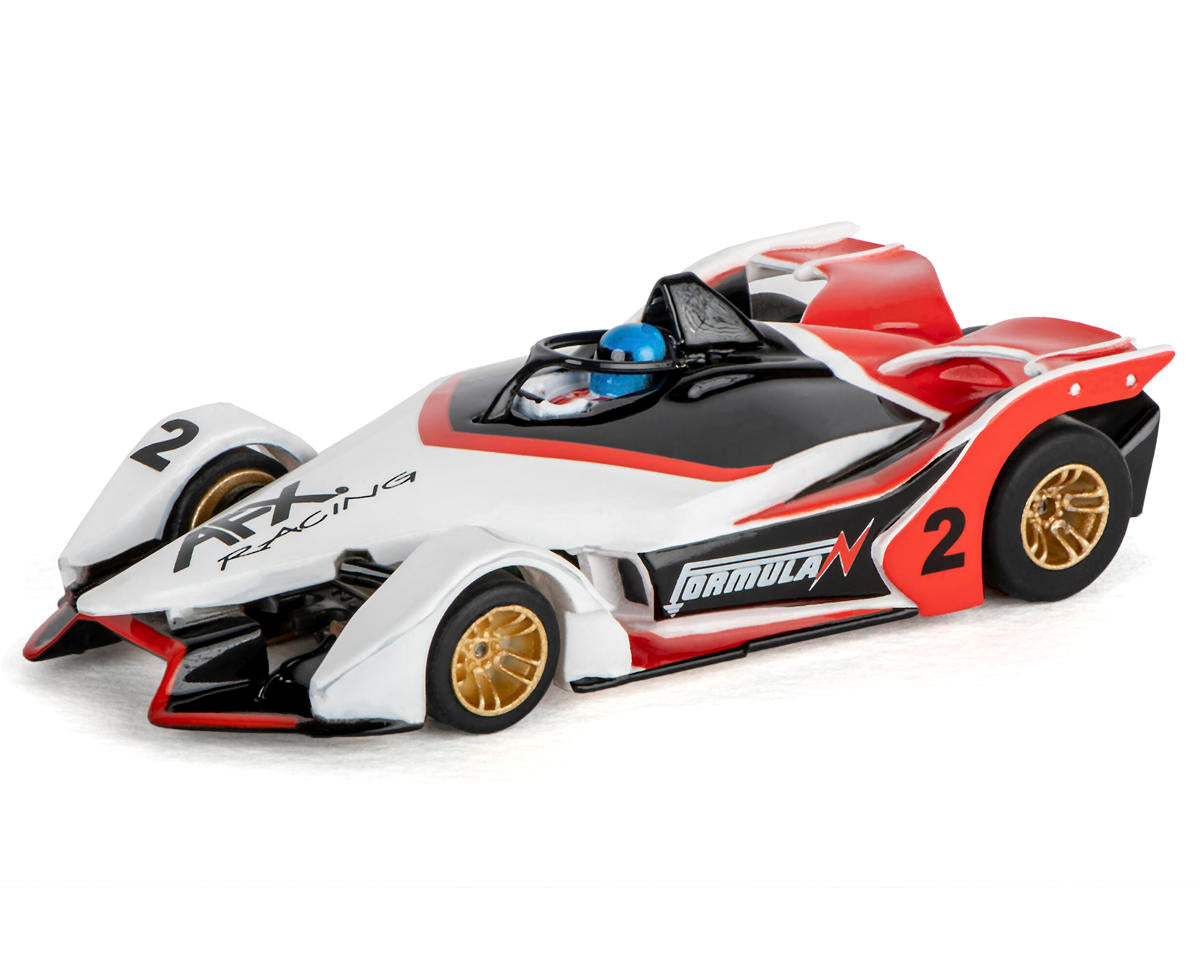 AFX Formula N White/Black/Red F1-Style HO Scale Slot Car "“ 22015