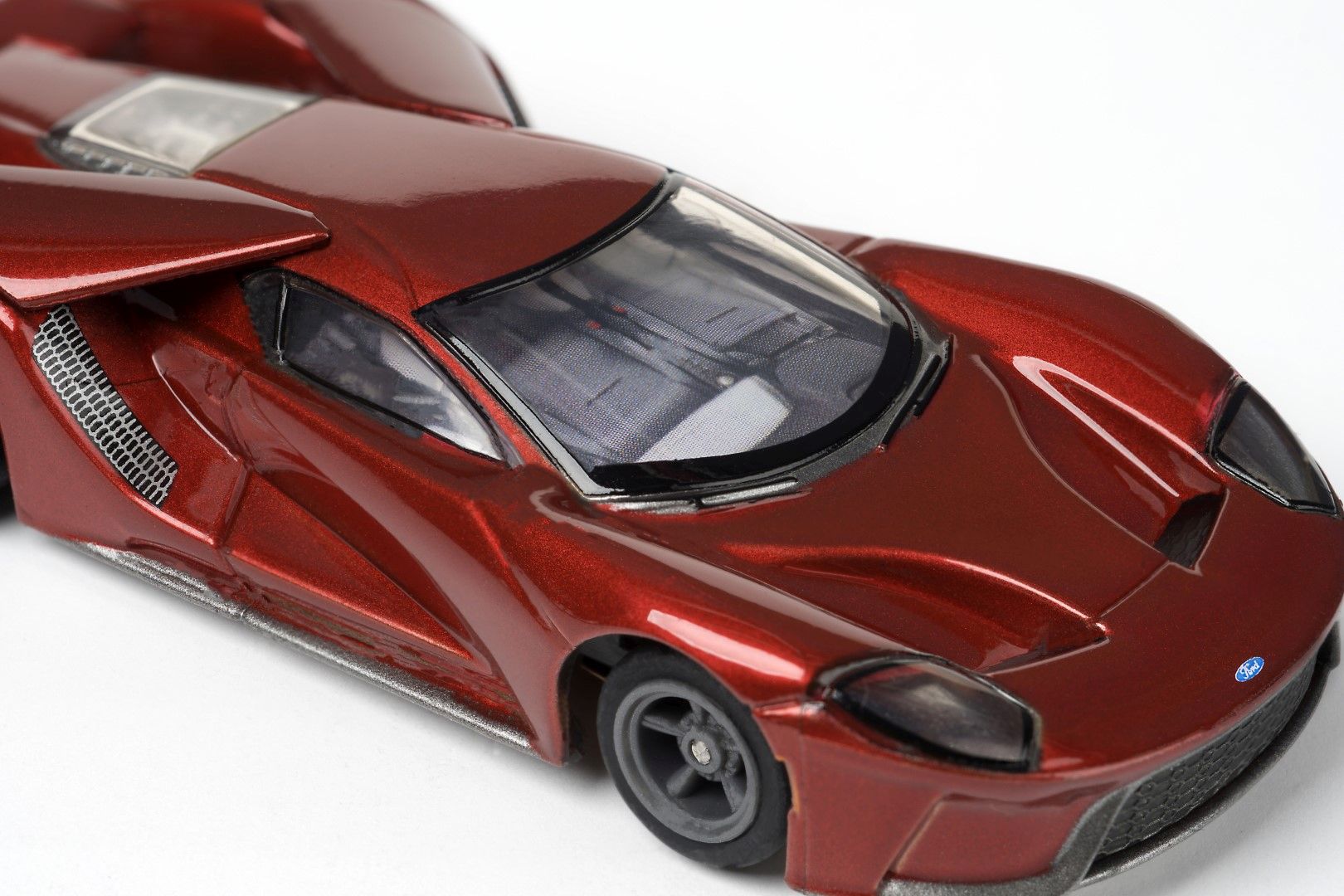 AFX Ford GT HO Slot Car (Liquid Red) (LWB) (Mega G+) 22030