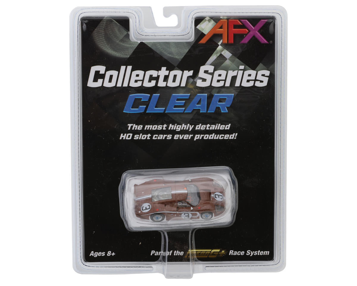 AFX Collector Series 1967 Ford GT40 Mk IV LeMans #3 HO Slot Car (Copper) (SWB) (Mega G+) 22053