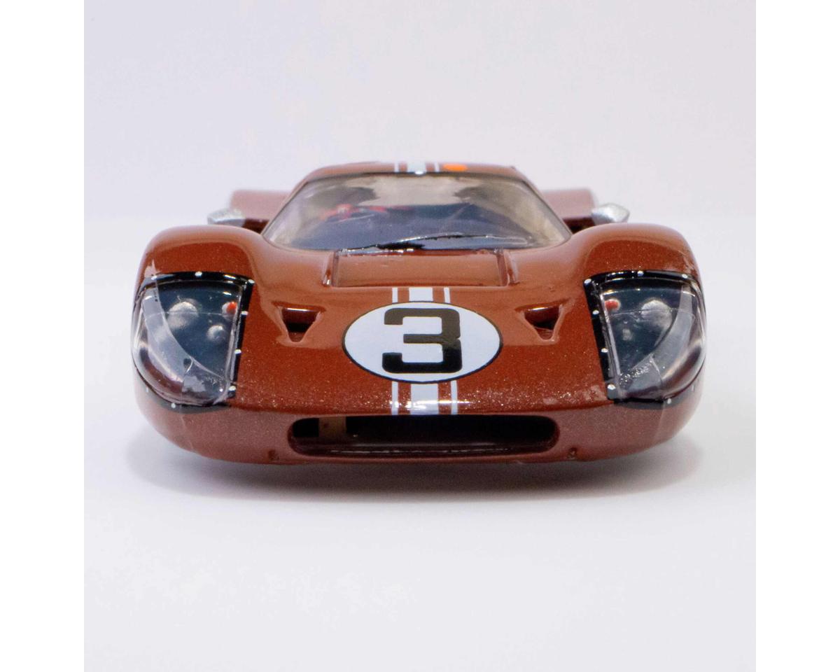 AFX Collector Series 1967 Ford GT40 Mk IV LeMans #3 HO Slot Car (Copper) (SWB) (Mega G+) 22053