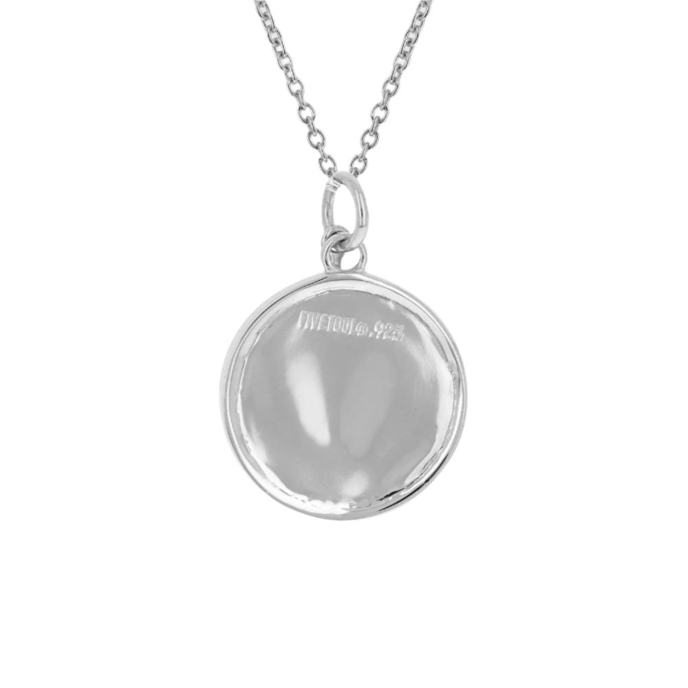 Tennis Dangle Cross Necklace