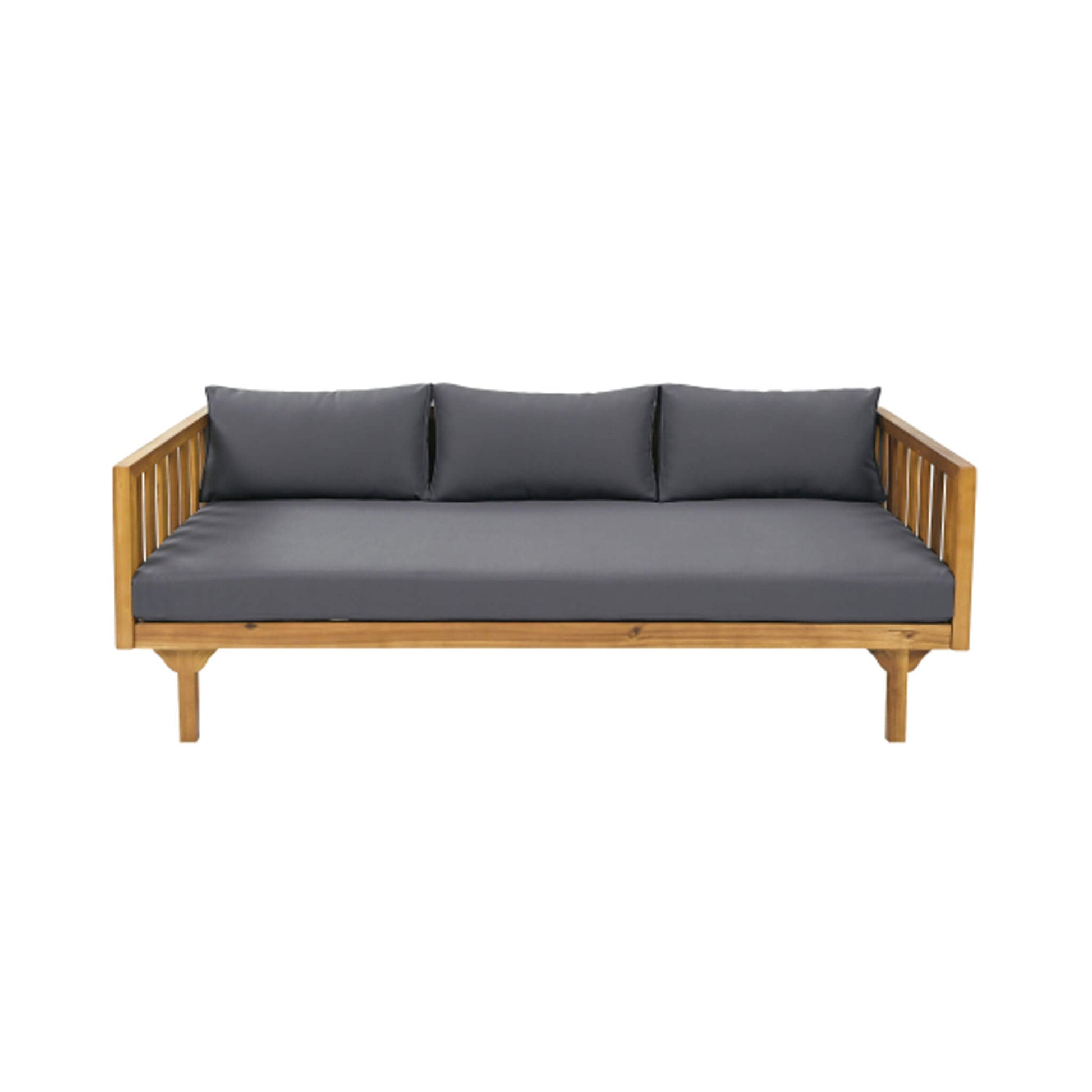 Alora 3-Seater Acacia Wood Daybed Sofa With Water-Resistant Cushions (SAK65773)