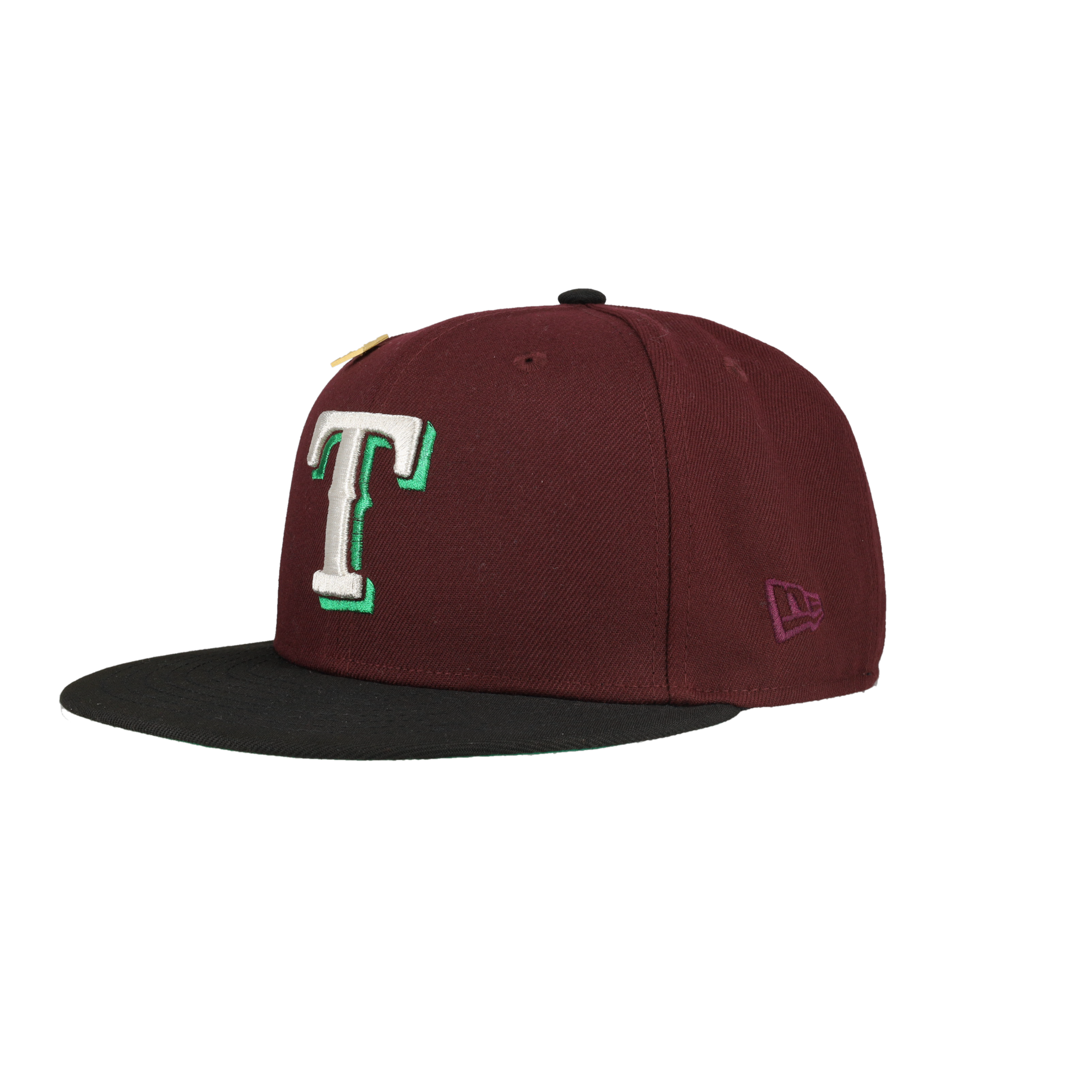 Texas Rangers Final Season Side Patch 59Fifty Fitted Hat