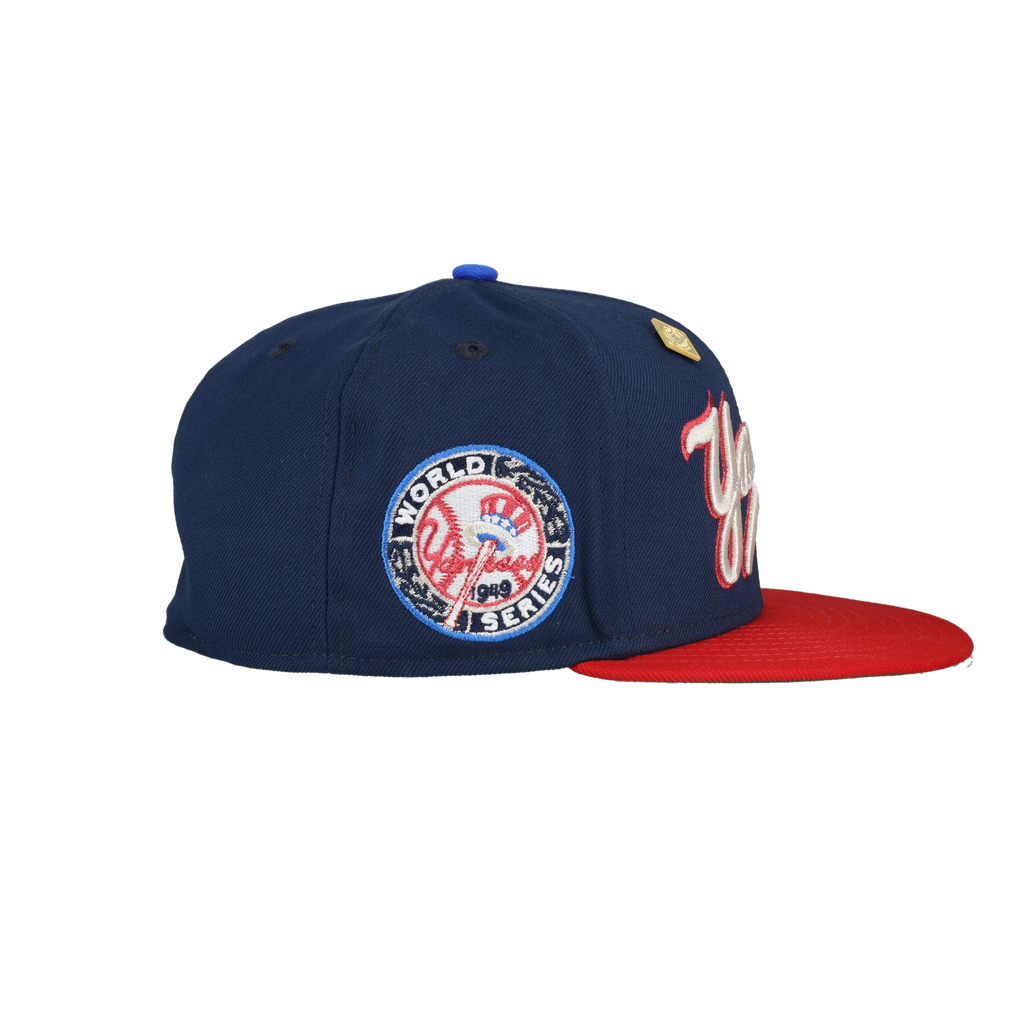 New York Yankees Blue 1949 World Series Patch 59Fifty Fitted Hat