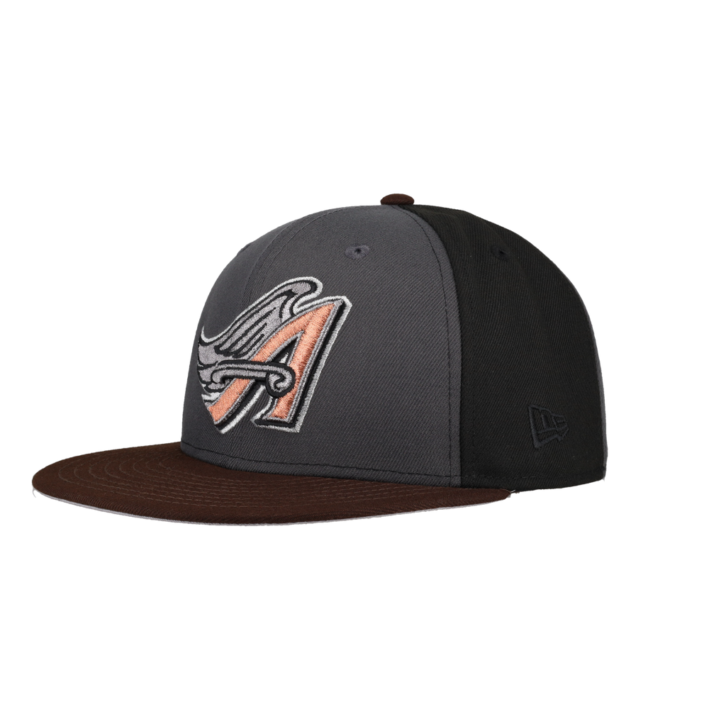 Anaheim Angels 50th Anniversary Patch Pinwheel 59Fifty Fitted Hat
