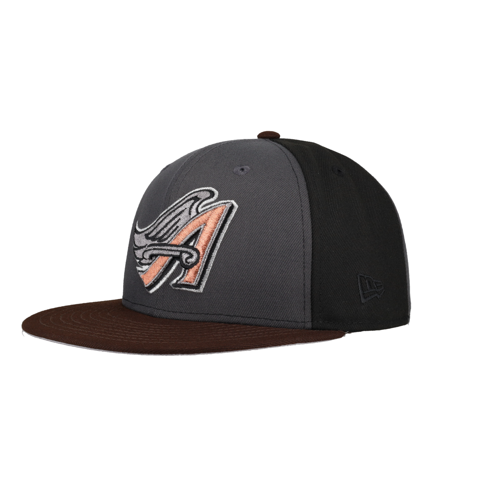Anaheim Angels 50th Anniversary Patch Pinwheel 59Fifty Fitted Hat