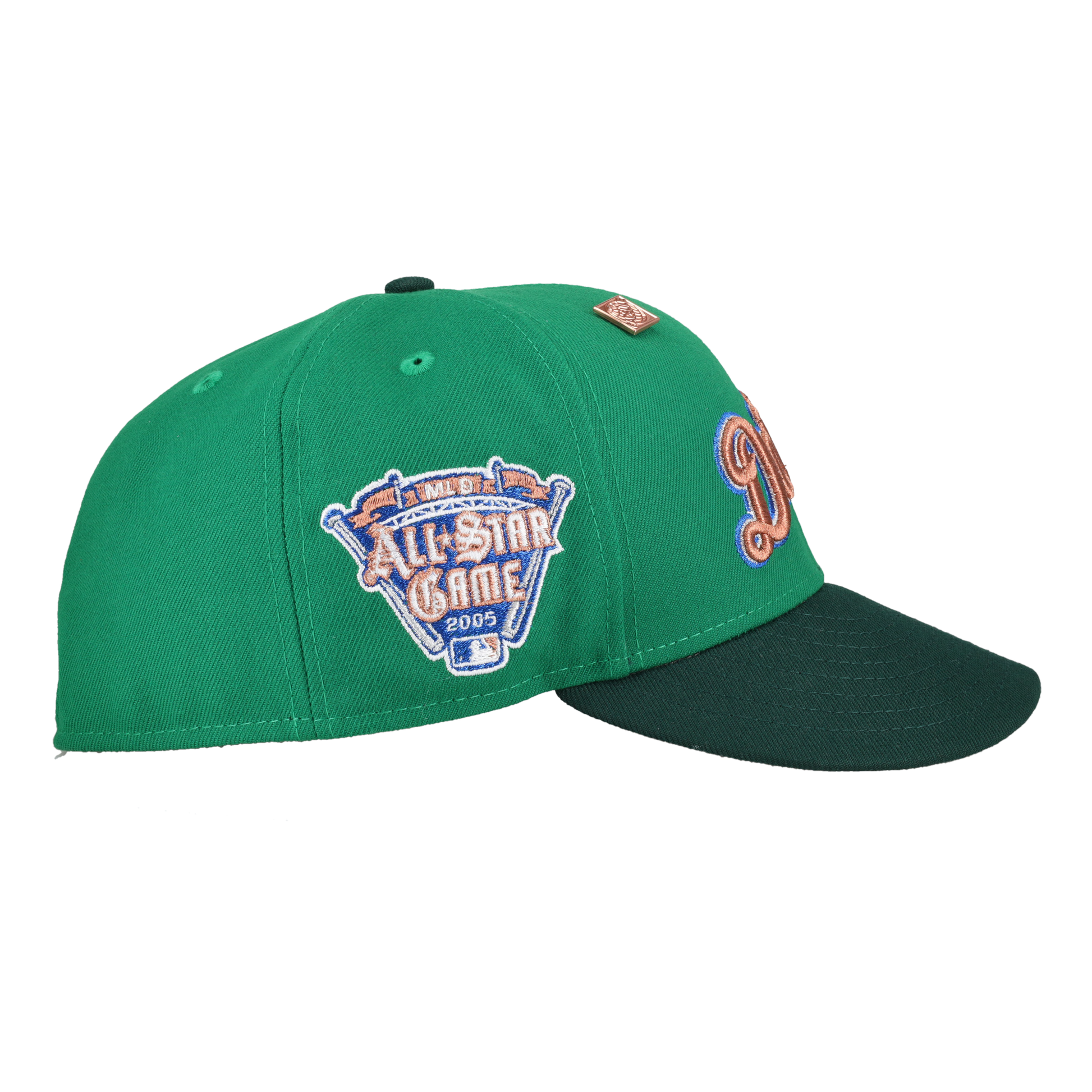 Detroit Tigers Green 2005 All Star Game Patch 59Fifty Fitted Hat