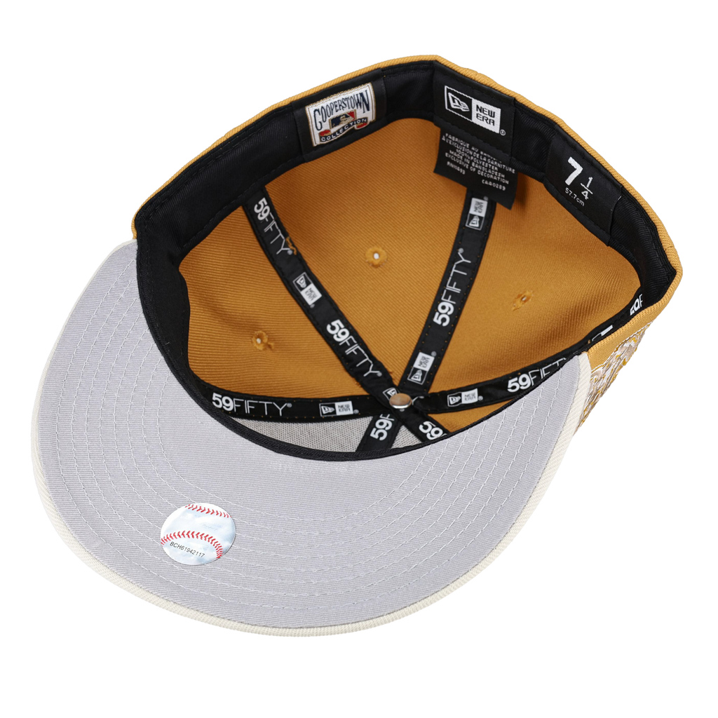 New York Yankees 75th World Series Patch Fitted Hat