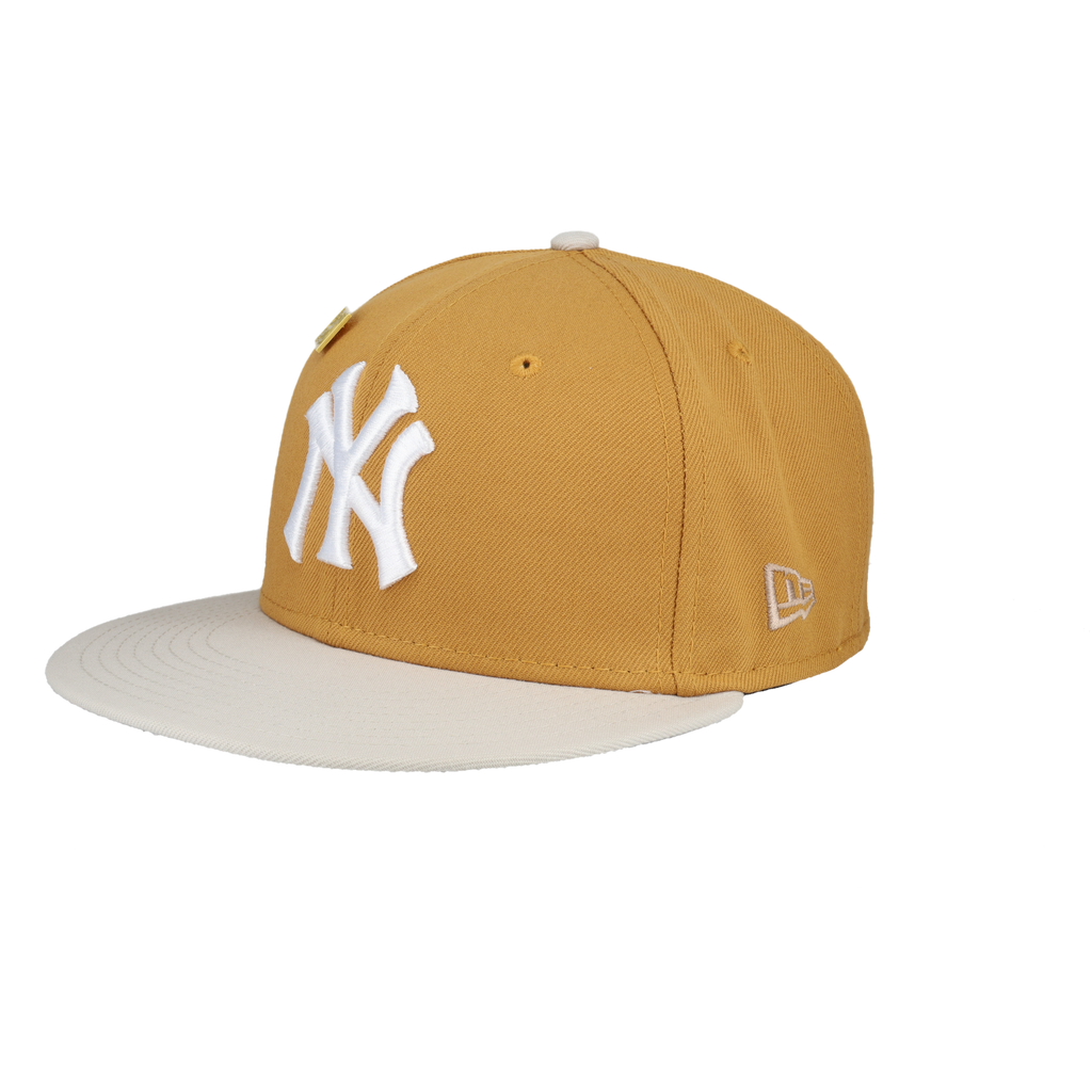 New York Yankees 75th World Series Patch Fitted Hat