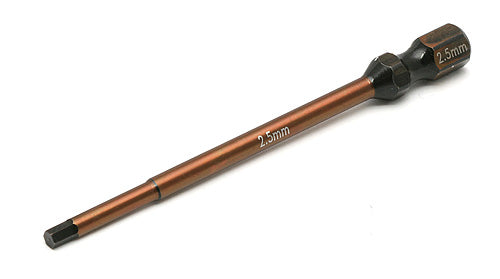 Team Associated 1/4 in Hex Driver Bit 2.5mm Metric