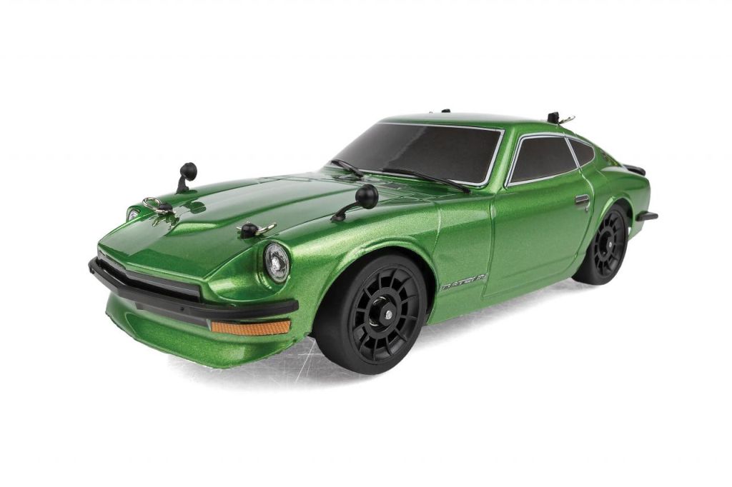 Team Associated SR27 Datsun 240Z 1/27 Scale RTR 2WD On-Road Touring Car NiMH Combo - Green