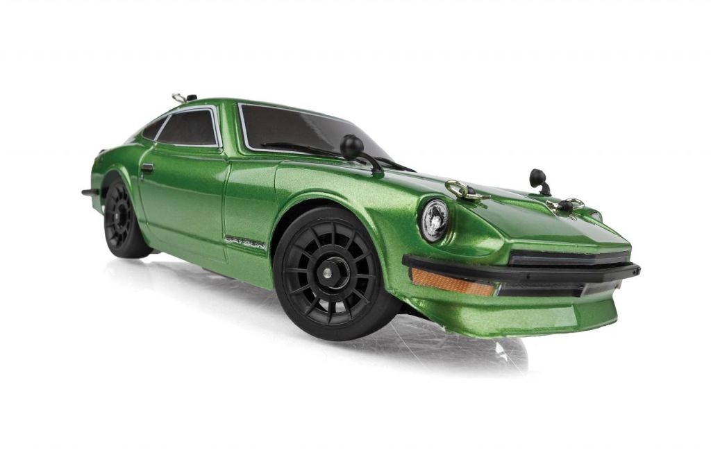 Team Associated SR27 Datsun 240Z 1/27 Scale RTR 2WD On-Road Touring Car NiMH Combo - Green