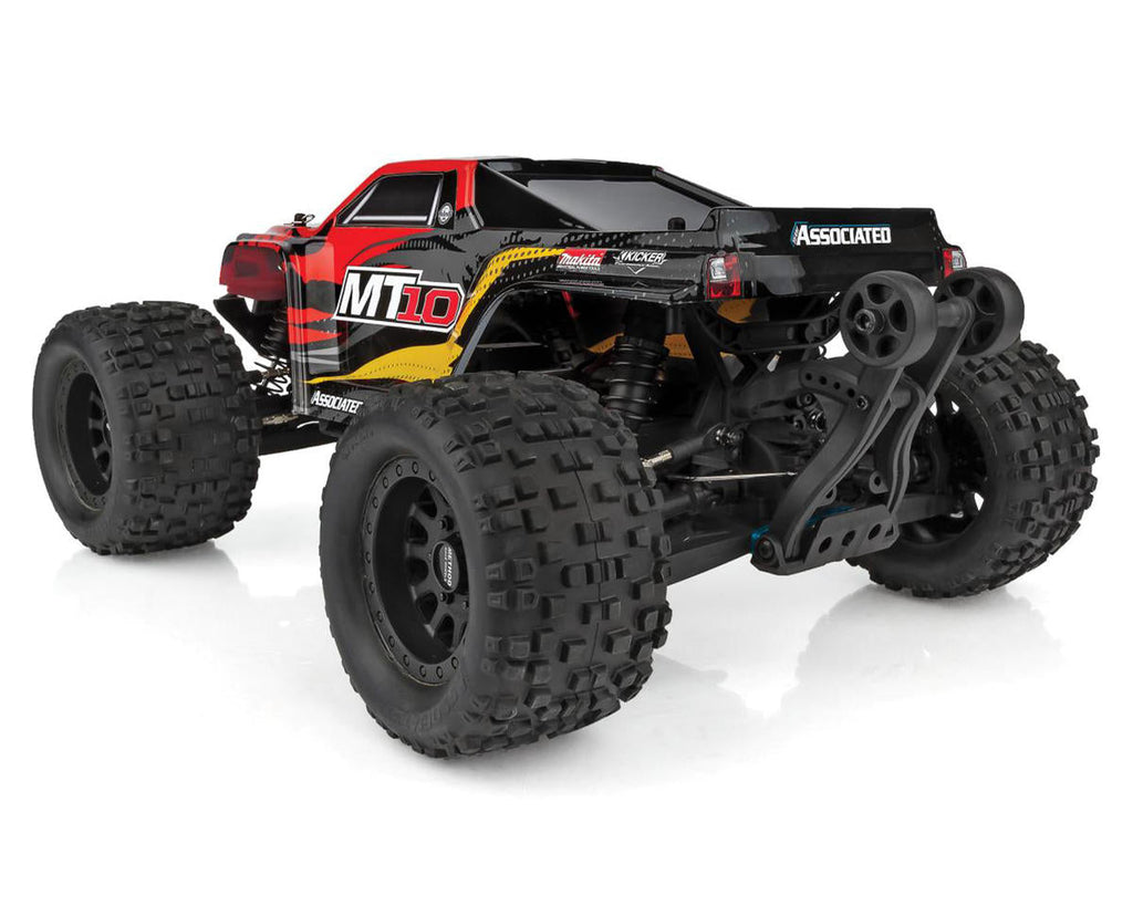 Team Associated RIVAL MT10 V2 1/10 Scale 4WD Brushless Monster Truck RTR - Red