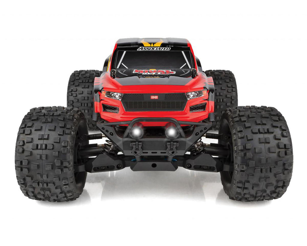 Team Associated RIVAL MT10 V2 1/10 Scale 4WD Brushless Monster Truck RTR LiPo Combo - Red