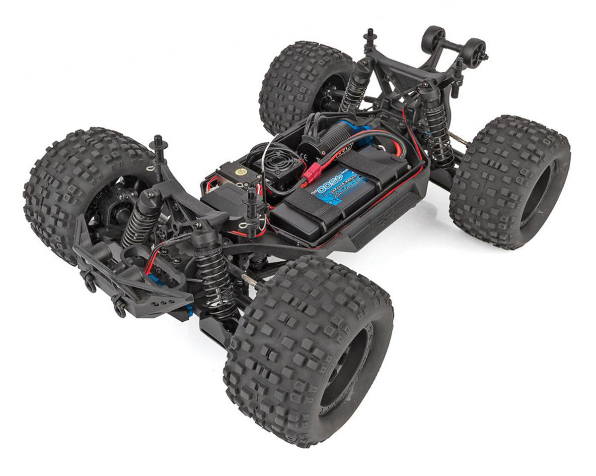 Team Associated RIVAL MT10 V2 1/10 Scale 4WD Brushless Monster Truck RTR LiPo Combo - Red