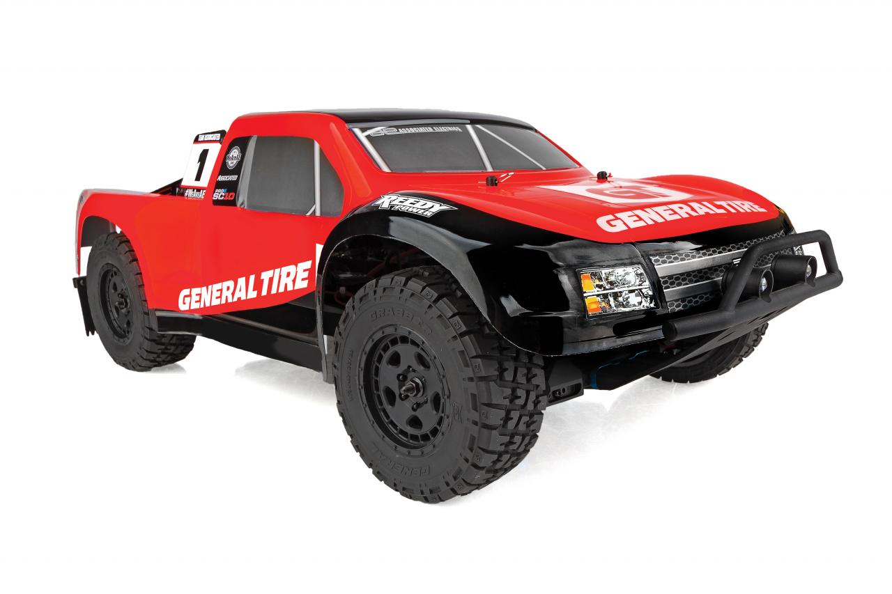 Team Associated Pro4 SC10 General Tire Off-Road 1/10 4WD Electric Short Course Truck RTR  LiPo Battery & Charger