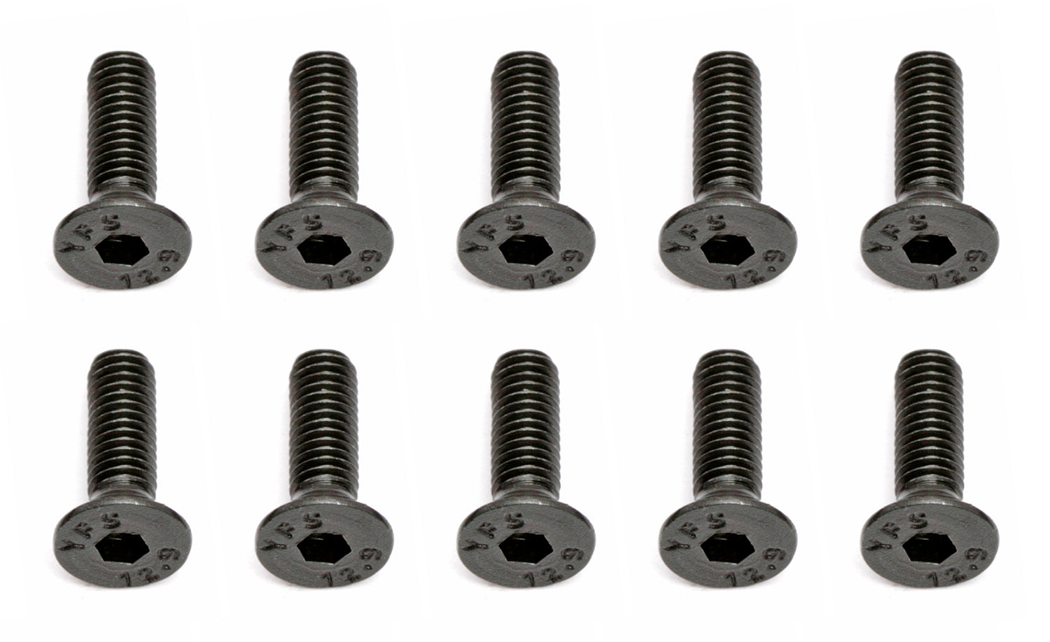Team Associated M3x10mm Flat Head Hex Screw 10-Pack