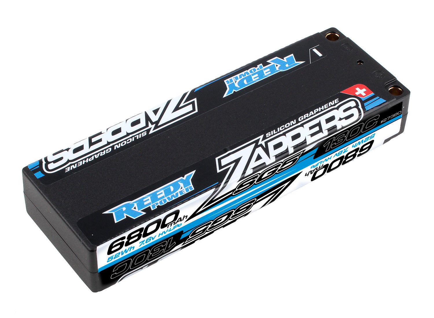 Team Associated Reedy Zappers SG5 6800mAh 130C 7.6V HV-LiPo LP Low Profile Stick Battery