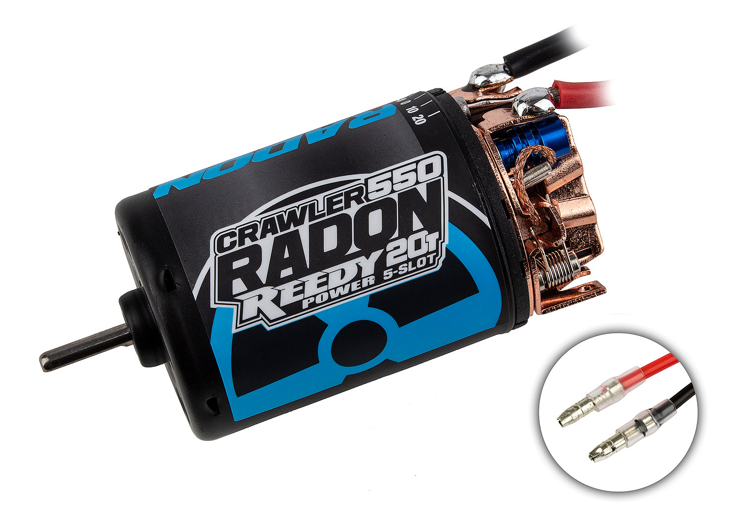 Team Associated Reedy Radon 2 Crawler 550 20T 5-Slot 1100V Brushed Motor