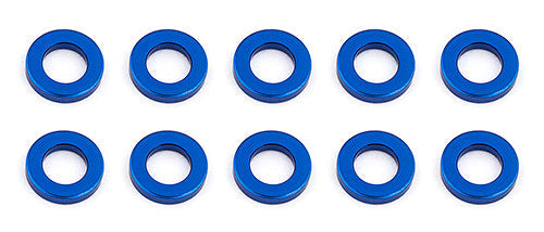 Team Associated 5.5x1.0mm Blue Aluminum Ballstud Washers 10-Pack