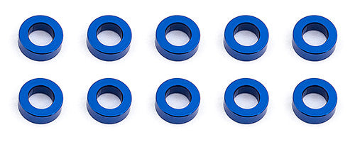 Team Associated 5.5x2.0mm Blue Aluminum Ballstud Washers 10-Pack