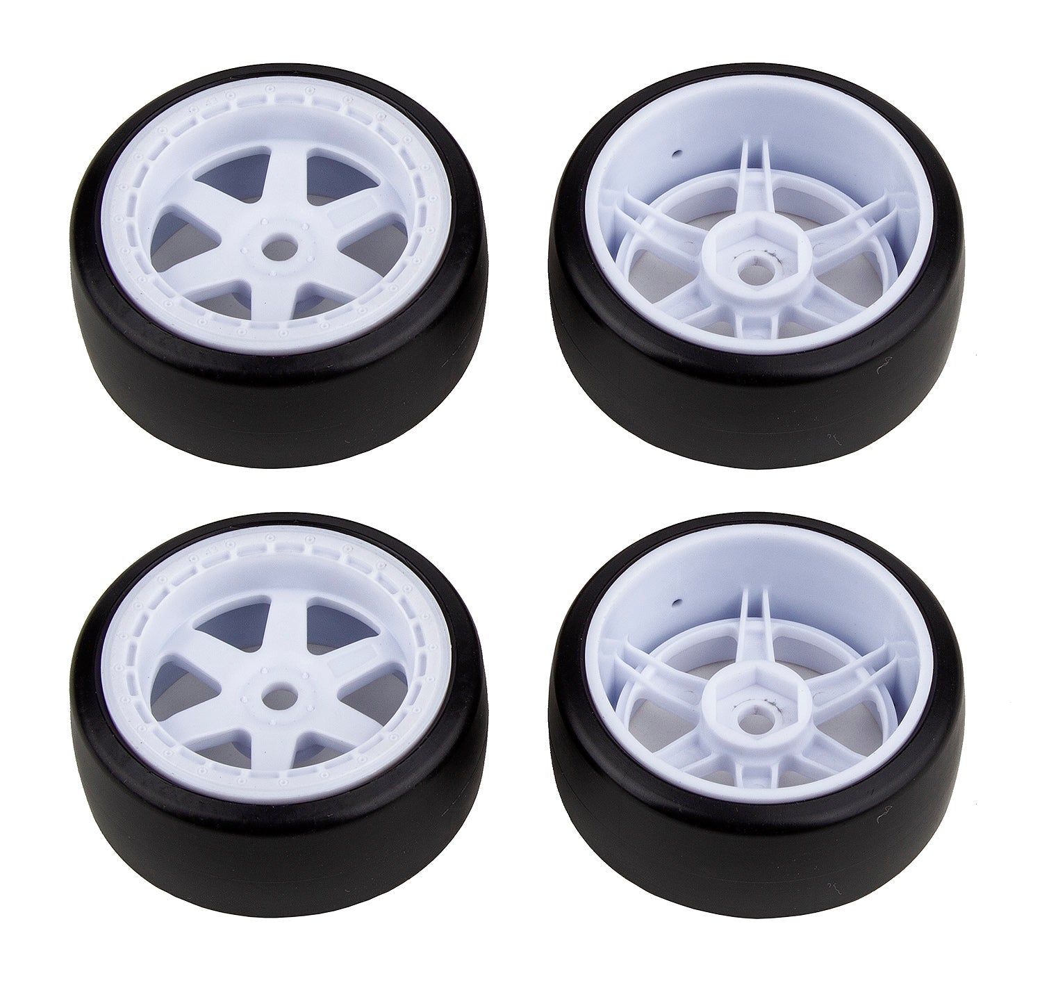 Team Associated Hoonitruck Drift Wheels and Tires for Apex2