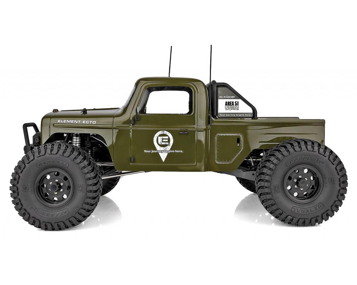 Element RC Enduro Ecto 4x4 RTR 1/10 Scale Trail Truck Rock Crawler (Green)