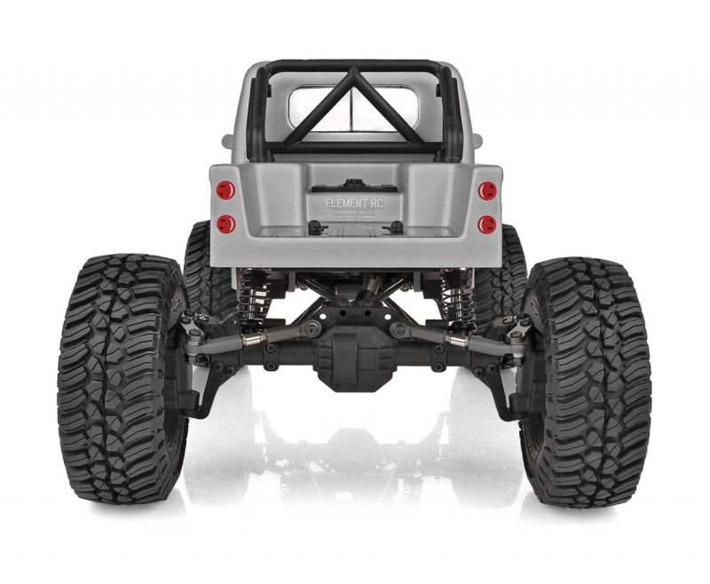 Team Associated Enduro Ecto Portal Trail Truck 4x4 RTR 1/10 Rock Crawler Combo (Grey) w/2.4GHz Radio, Battery & Charger 40130C