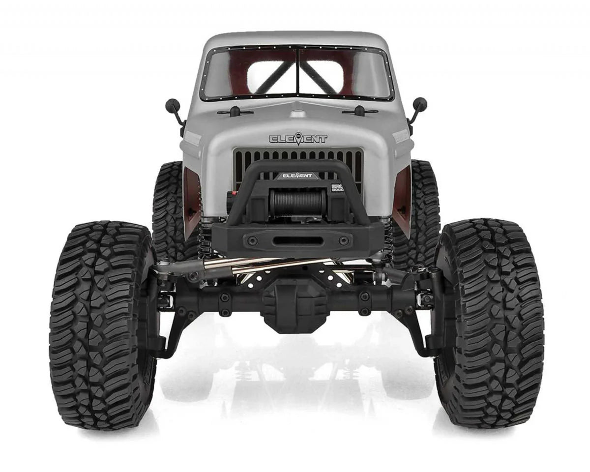 Team Associated Enduro Ecto Portal Trail Truck 4x4 RTR 1/10 Rock Crawler Combo (Grey) w/2.4GHz Radio, Battery & Charger 40130C