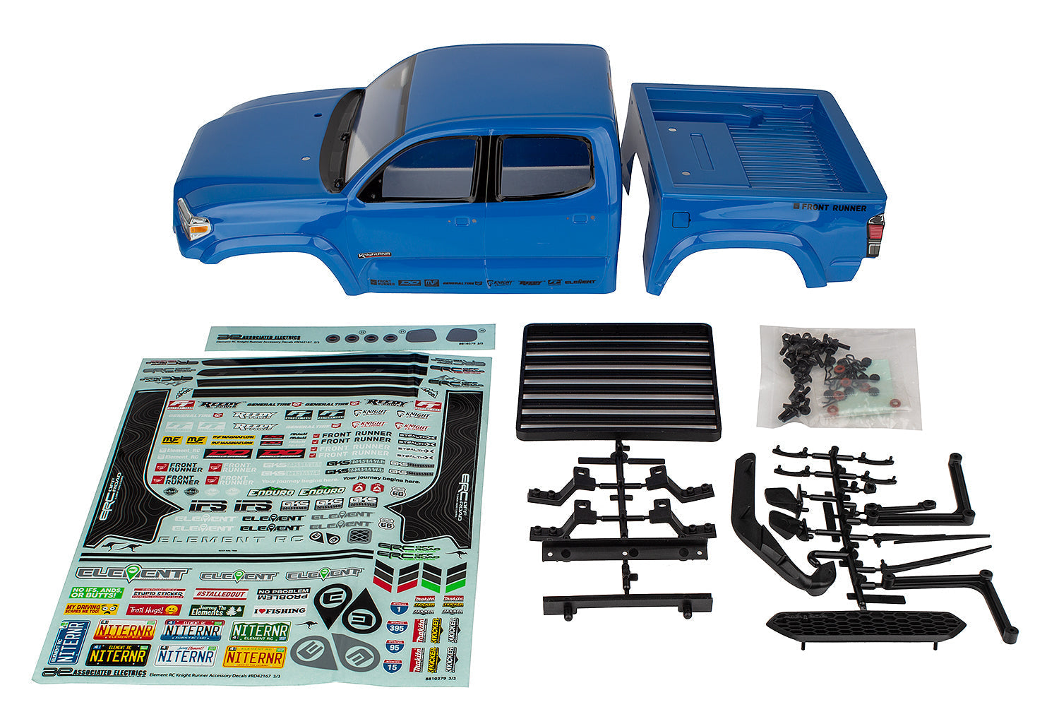 Team Associated Enduro Knightrunner Body Set blue