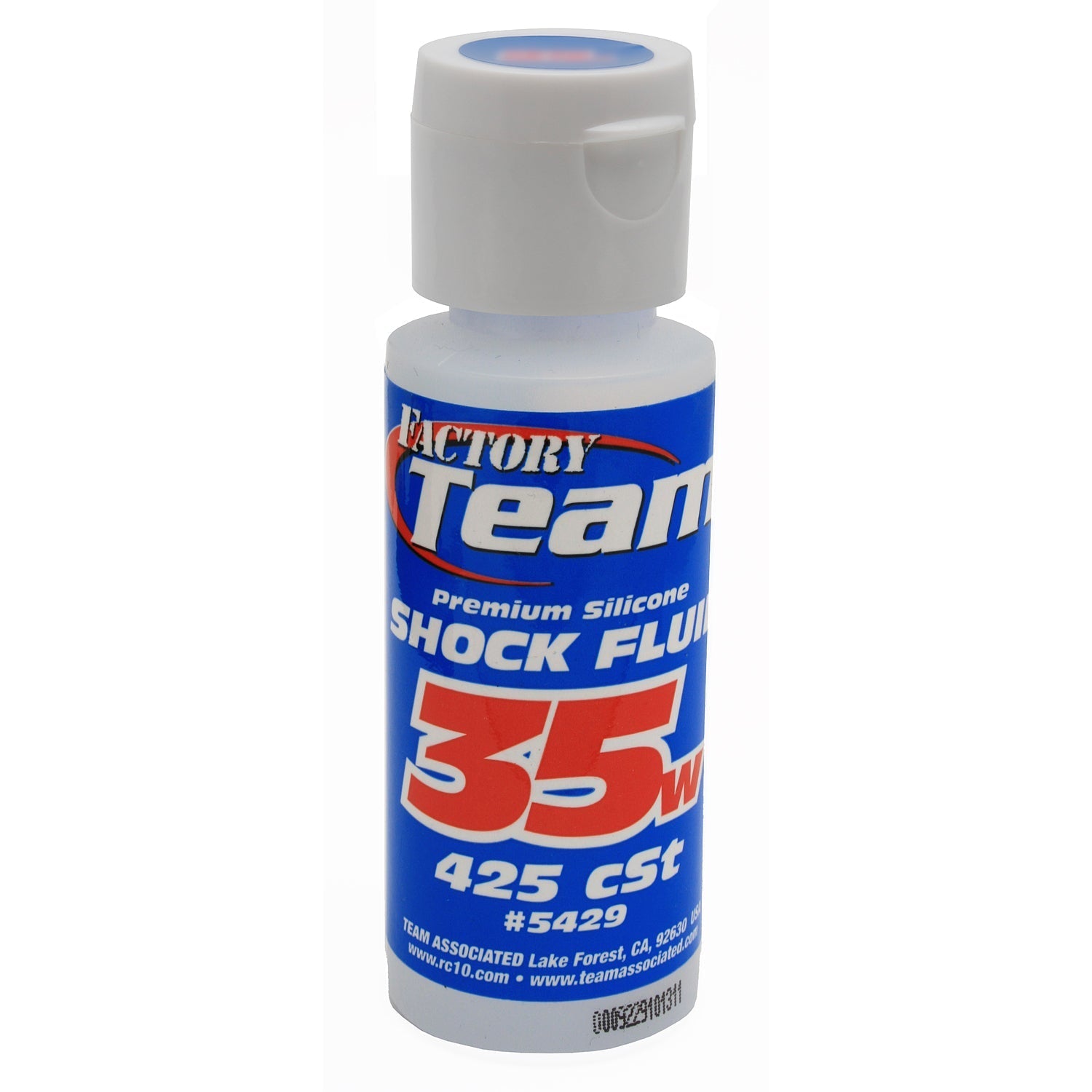 Team Associated 35 Weight Silicone Shock Oil 2oz RC Suspension Fluid