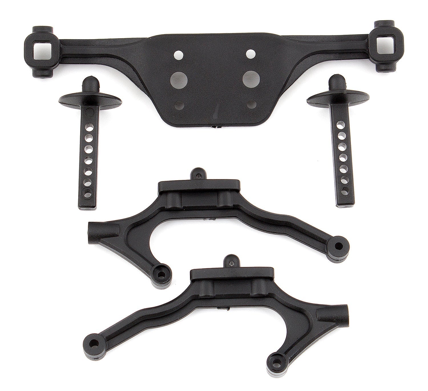 Team Associated Rear Body Mounts for ProSC10, Reflex DB10, DR10, and Trophy Rat