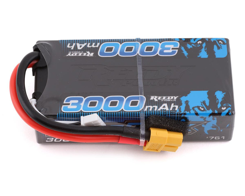 Reedy WolfPack 3S 11.1V 3000mAh 30C Hard Case Shorty LiPo Battery with XT60 Connector