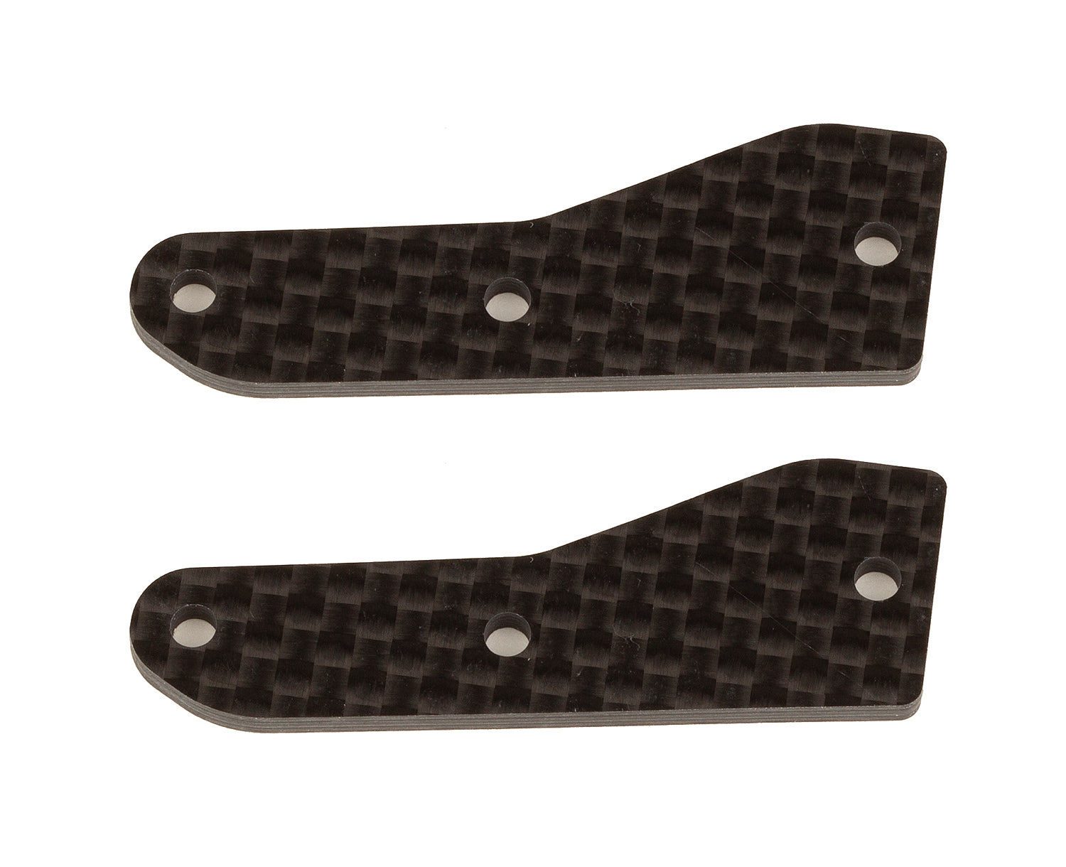 Team Associated RC8B4 Factory Team Front Upper Suspension Arm Inserts Carbon Fiber 2mm