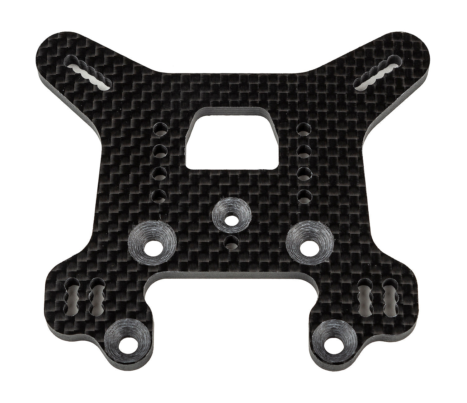 Team Associated RC8B4.1 FT Rear Shock Tower, 36.5, Carbon Fiber 81635