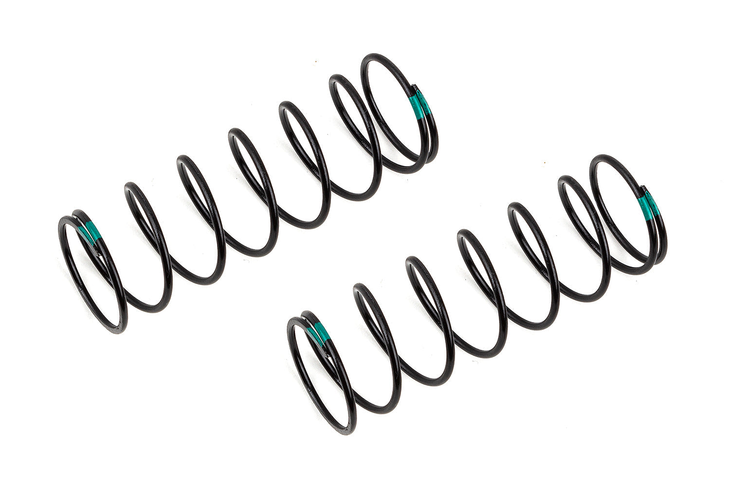 Team Associated 16mm Front Springs 4.85 lb/in Green L68 1.5D Wire for RC8B4.1