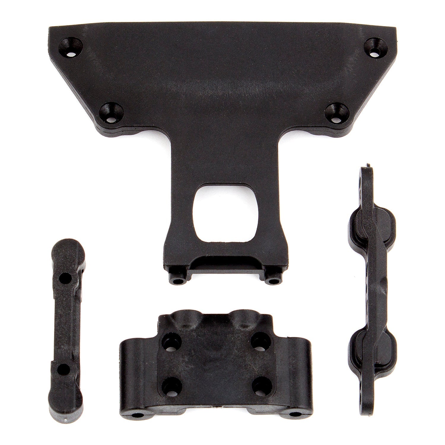 Team Associated Arm Mounts, Chassis Plate and Bulkhead - ProSC10 Chassis Set