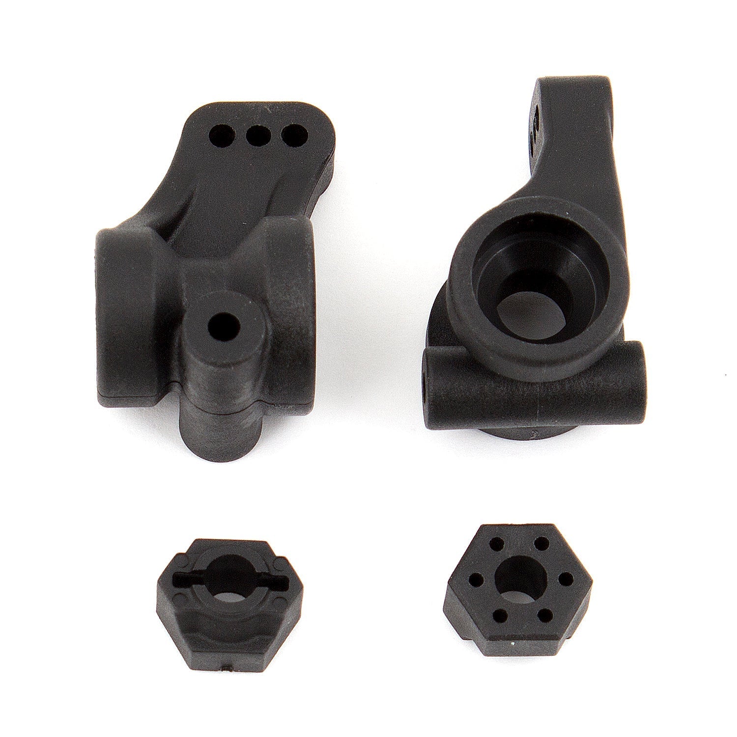 Team Associated Rear Hubs and Wheel Hexes - ProSC10 Set