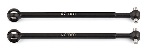Team Associated Rear CVA Bones 67mm - B6/B6D Driveshafts