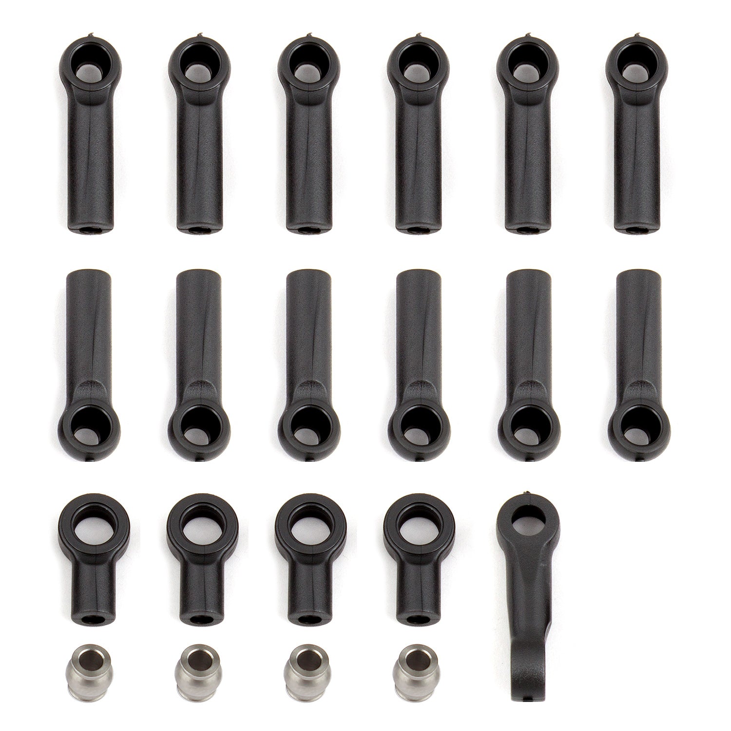 Team Associated Ball Cups, Rod Ends and Steering Link - ProSC10 Set