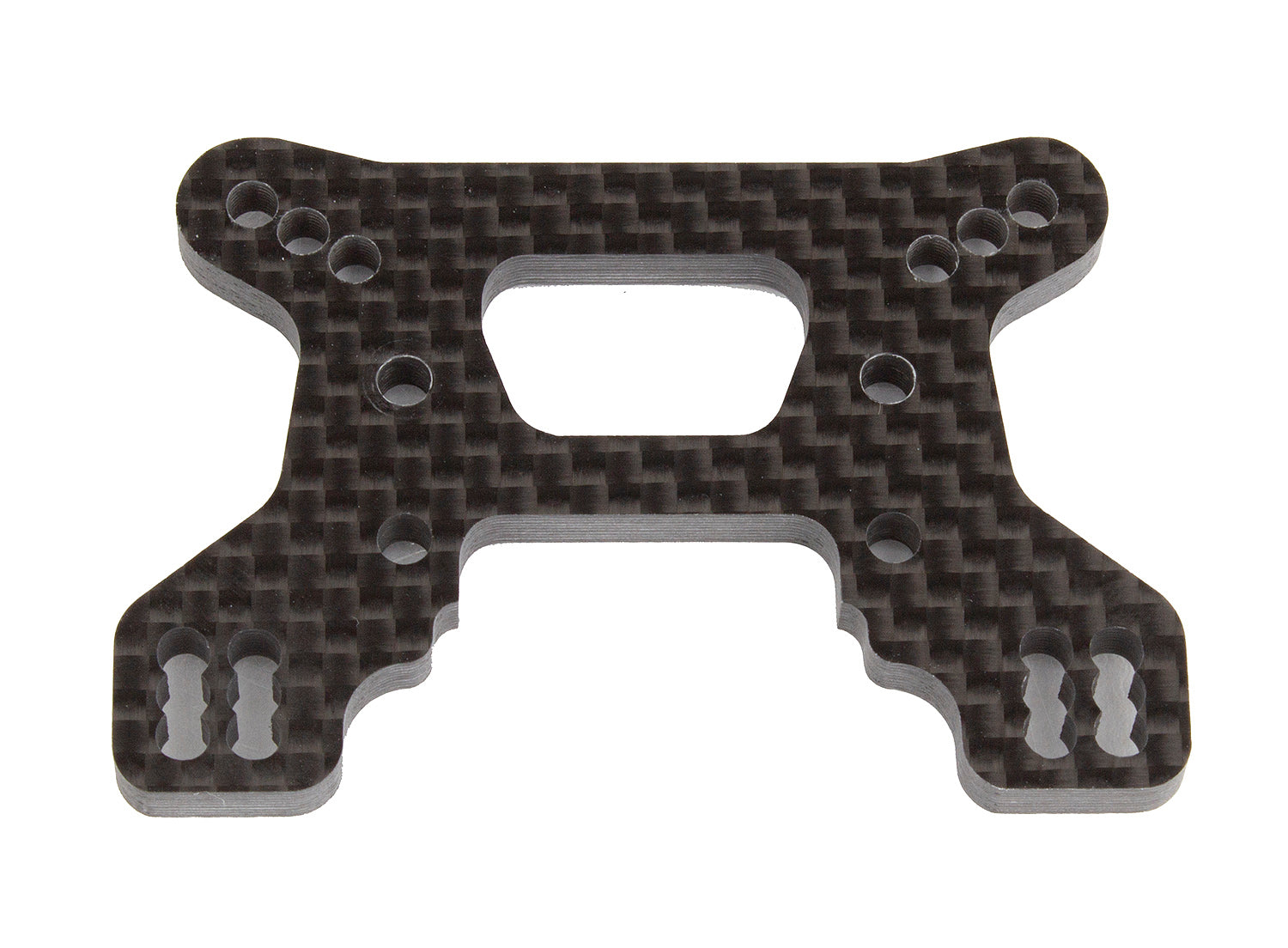 Team Associated RC10B74.1 Front Shock Tower 23mm Carbon Fiber