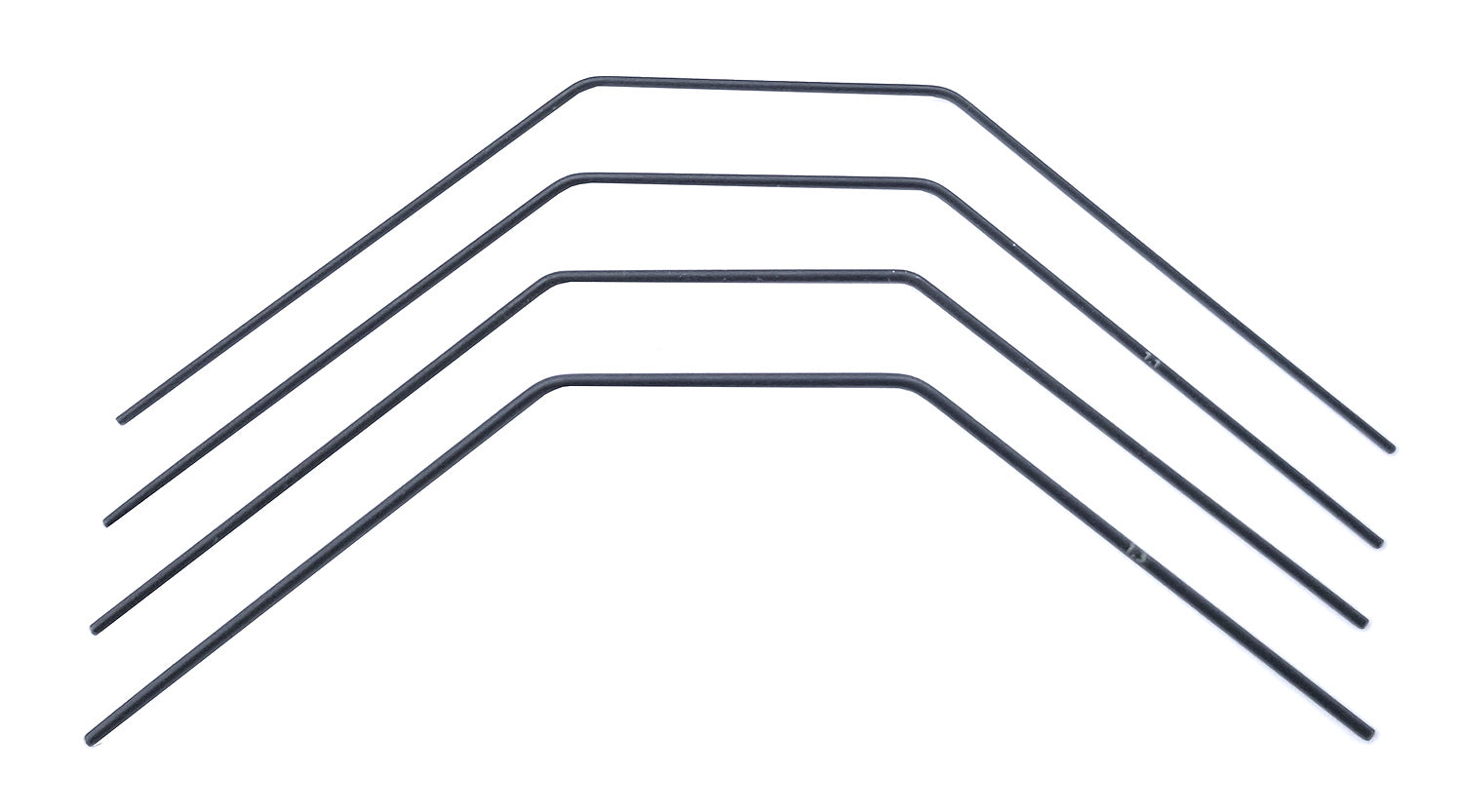 Team Associated RC10B74.1 Anti-Roll Bar Set 1.0-1.3mm